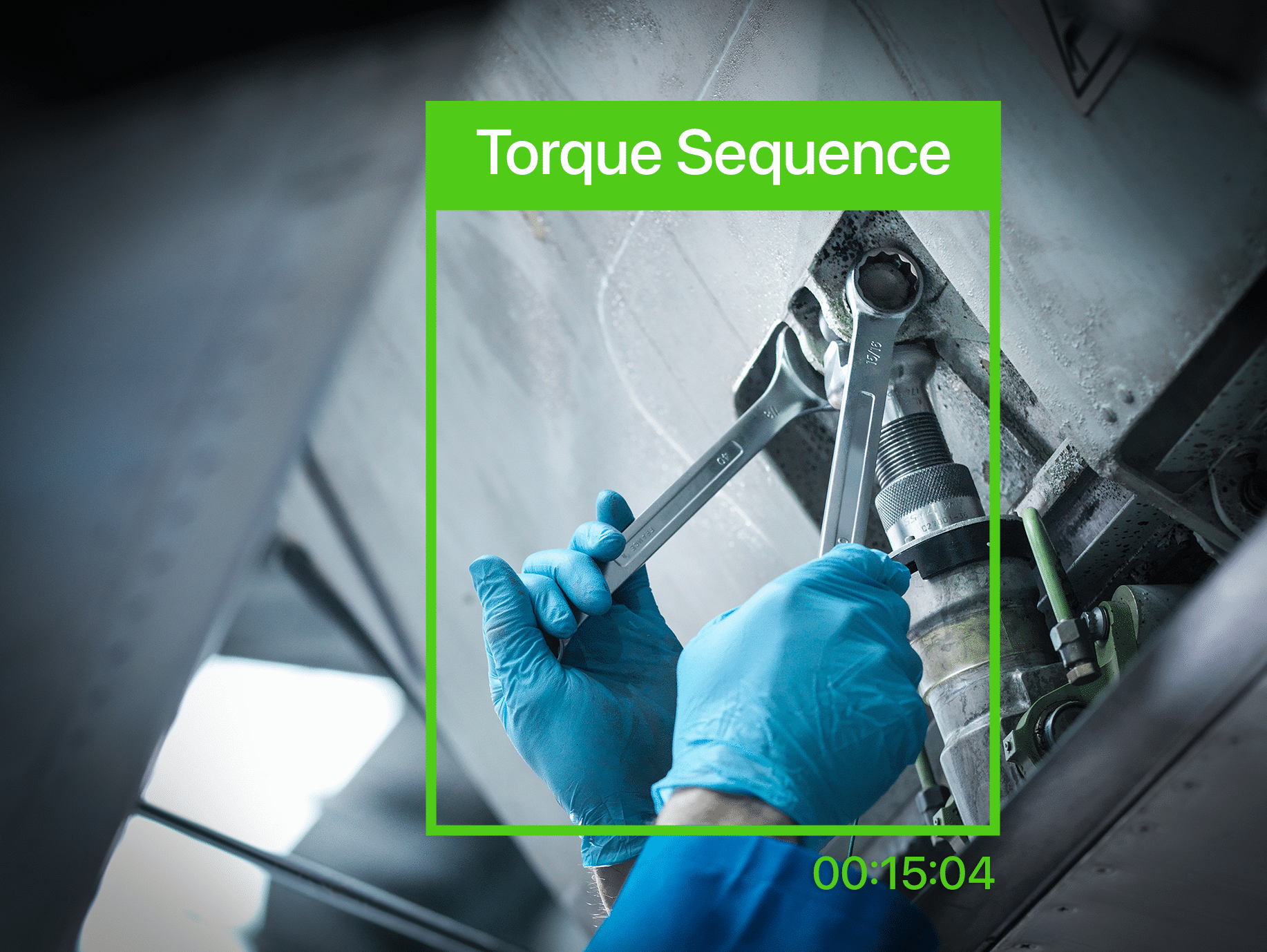 Aerospace-Torque Sequence automated visual inspection of a torque sequence