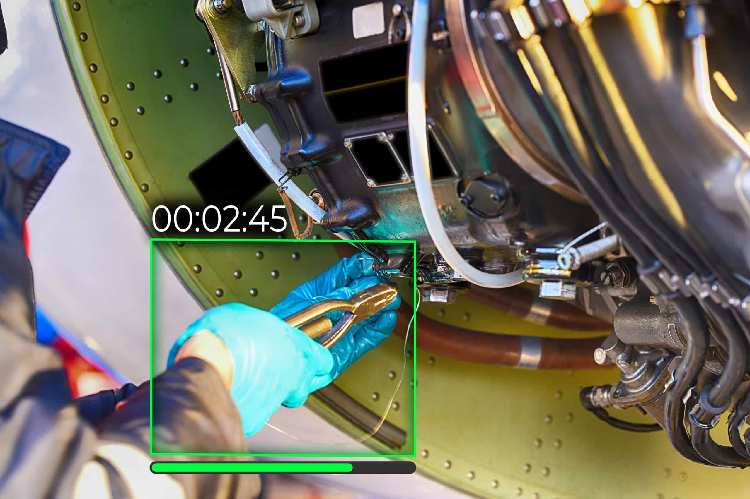computer vision monitoring production time