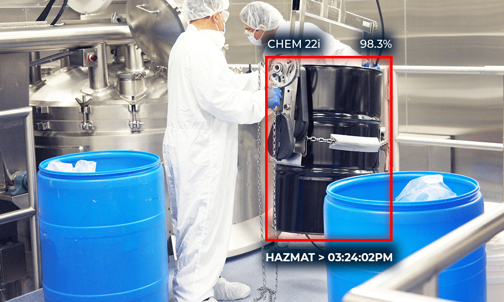 hazmat Computer vision analysis of workers handling hazardous materials.